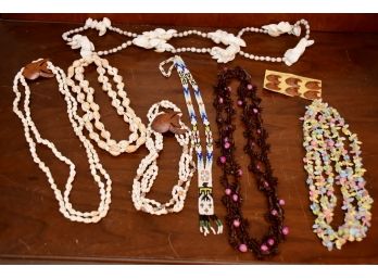 Vintage Shell Necklace Grouping