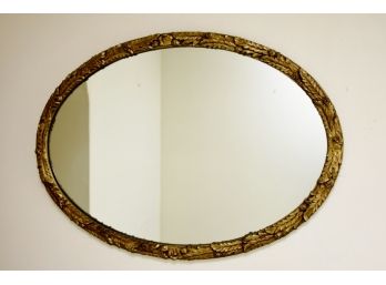 Victorian Style Wood Mirror 38 1/4 X 27