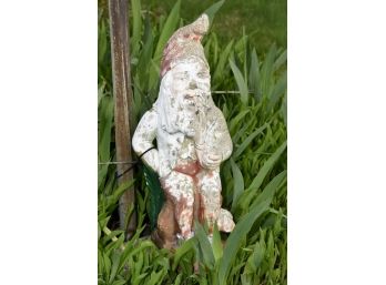 Outdoor Weather Ceramic Gnome Statue
