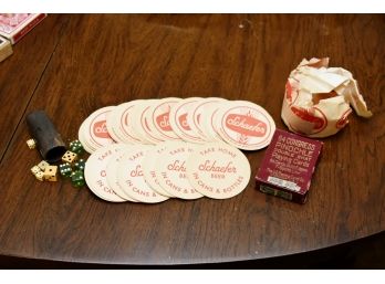 Schaefer Coasters And Dice