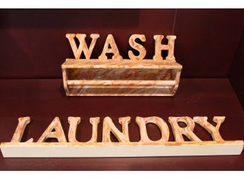 Wash & Laundry Decor Signs