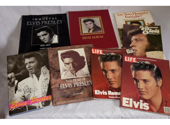 Elvis Large Format Book Lot