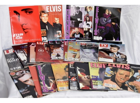 Elvis Magazine Lot