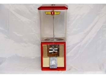 8 X 8 X 17 Vintage Folz Gumball Machine