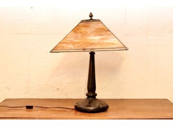 Richard Hoosin Artisan Signed Brass Table Lamp
