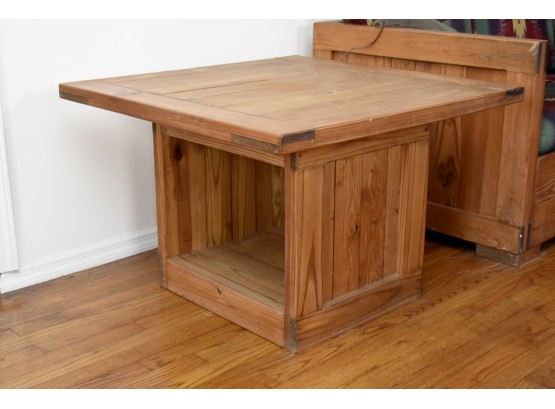 'This End Up Furniture Company' Side Table