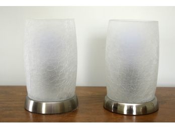 Pair Of Modern Style Desk Touch Lights