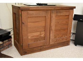 'This End Up Furniture Company' Pine Television Cabinet