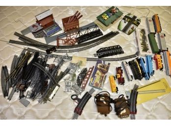 Large Collection Of Trains, Tracks And Accessories