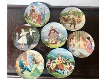 Vintage Sound Of Music Collectors China Plates - Limited Edition
