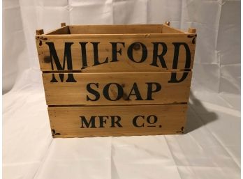 Milford Soap Crate