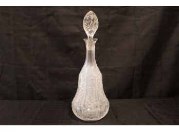 Large Crystal Decanter