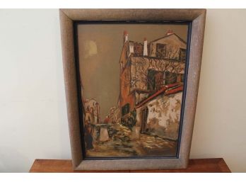 Maurice Utrillo Town Painting Framed Print