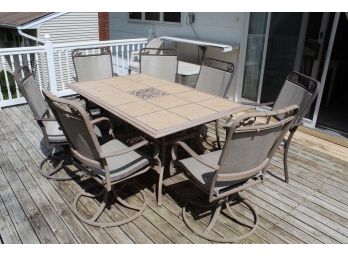 Backyard Table & Chairs