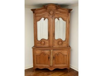 Antique 19th Century Very Large Oak Armoire 54 1/2 X 20 X 93 1/2 For Restoration