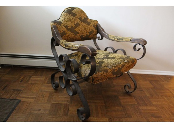 Iron Frame Side Chair
