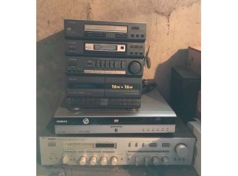 Untested Sound Systems & DVD Player