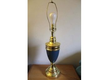 Gold/Blue Table Lamp