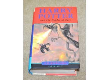 Harry Potter And The Goblet Of Fire First UK Edition