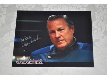 John Heard Battlestar Galactica  Autographed 8x10 Photo