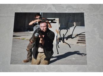 Michael Rooker The Walking Dead Autographed 8x10 Photo