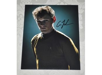 Anton Yelchin 'Star Trek Into Darkness' Autographed 8x10 Photo With COA