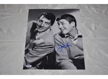 Jerry Lewis Autographed 11x14 Photo With COA