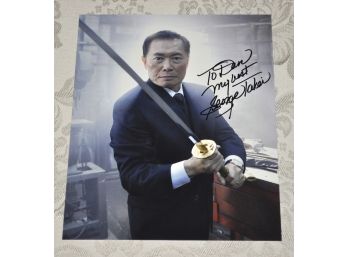 George Takei Autographed 8x10 Photo