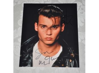 Johnny Depp Autographed 8x10 Photo
