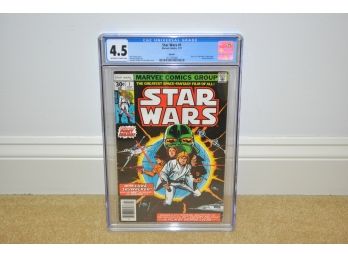 CGC Graded 4.5 Star Wars #1 Reprint Comic Book