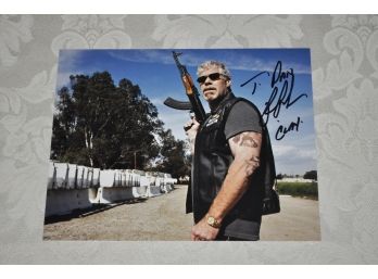 Ron Perlman 'Sons Of Anarchy' Autographed 8x10 Photo