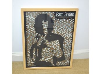 Framed Patti Smith 2010 HOPEFEST Tour Poster