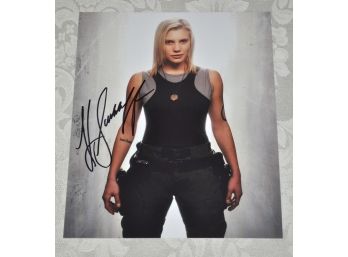 Katee Sackhoff Battlestar Galactica Autographed 8x10 Photo