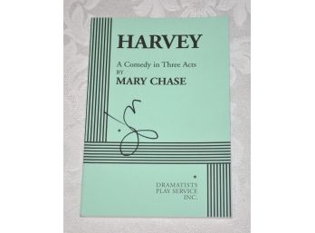 Harvey Autographed Playbill By Jim Parsons