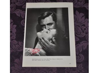 Cary Grant And Glenn Ford Signed Book Page With COA Originally Paid $1200