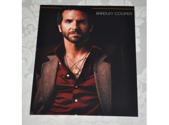 Bradley Cooper 'American Hustle' Autographed 8x10 Photo With COA