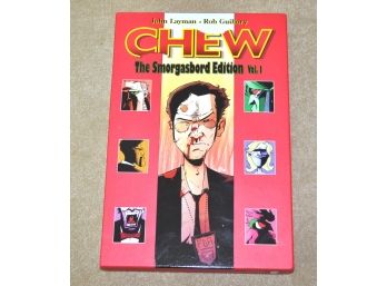 Chew The Smorgasbord Edition Vol. 1 Signed By John Layman And Rob Guillory WITH Sketch