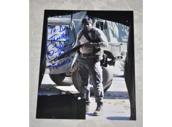 Chad Coleman The Walking Dead Autographed 8x10 Photo