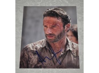 Andrew Lincoln The Walking Dead Autographed 8x10 Photo With COA