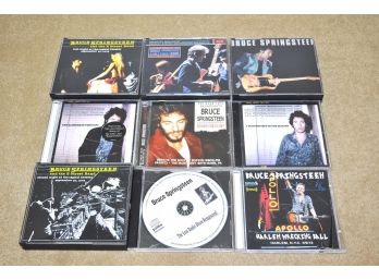 Lot Of 9 Bruce Springsteen Live CDS