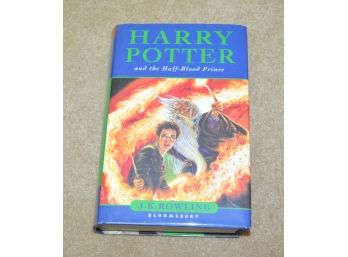 Harry Potter And The Half Blood Prince First UK Edition