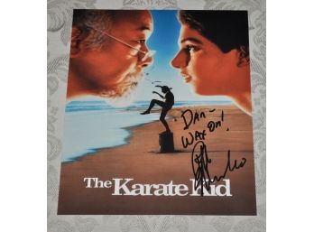 Ralph Macchio 'Karate Kid' Autographed 8x10 Photo