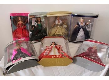 Unopened Holiday Barbie Lot 1