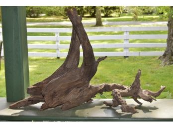 Two Incredible Pieces Of Vintage Driftwood