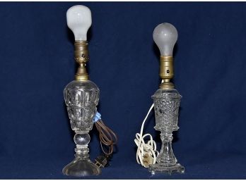 Vintage Crystal Lamps