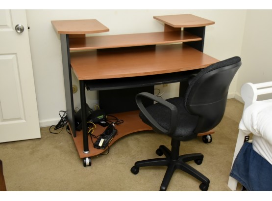Computer Desk And Chair 52 X 27 X 40