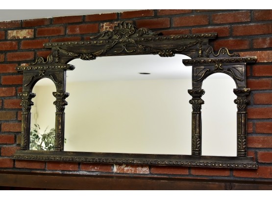 Antique Gilt Wall Mirror 55 X 30