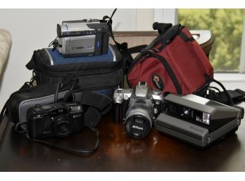 Grouping Of Vintage Cameras