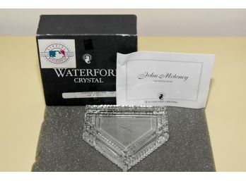 Waterford Crystal 1997 Florida Marlins World Series Home Plate 229/500