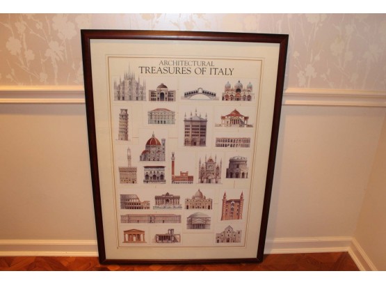 Architectural Treasures Of Italy Framed Photo